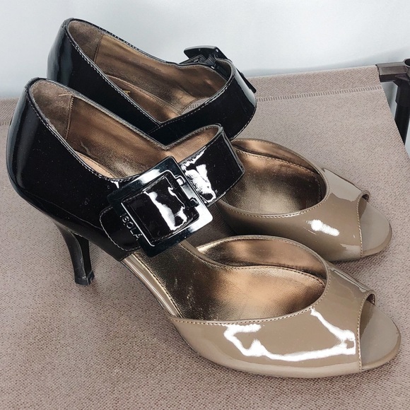 Isola Shoes - Isola 8.5 brown taupe black heels